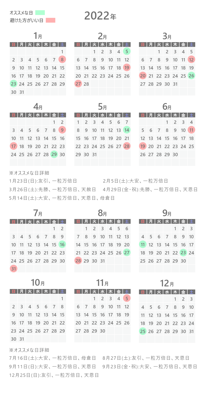 結婚式　日　柄